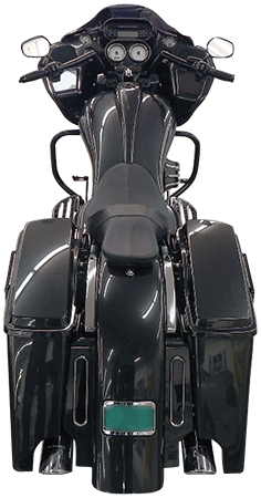 Larry's Bagger (rear above)